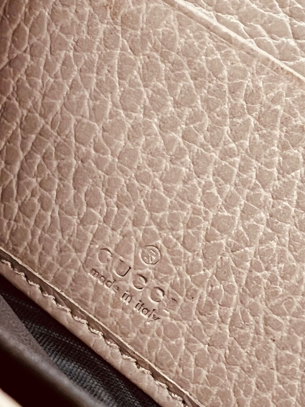 Gucci GG Marmont Zip Around Wallet Porcelain Rose - Picture 5 of 13